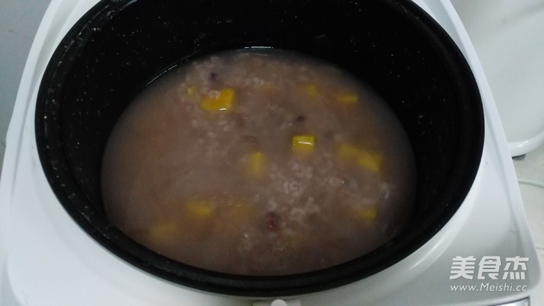 Red Bean and Sweet Potato Congee recipe