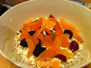 Muesli Swiss Fruit and Vegetable Oatmeal (cold) recipe