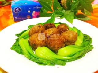 Meat Ball with Soy Sauce recipe
