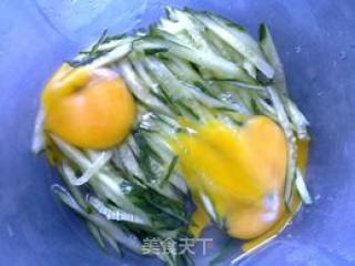 Cucumber Egg Cake recipe