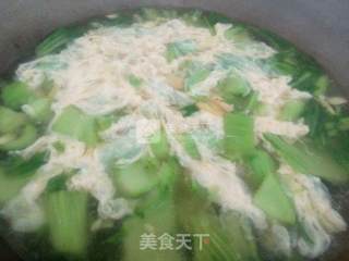 Mustard Egg Soup recipe