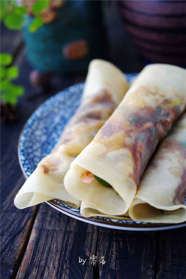 Sauce-flavored Spring Rolls recipe