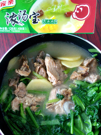Pork Bone Soup with Chinese Cabbage