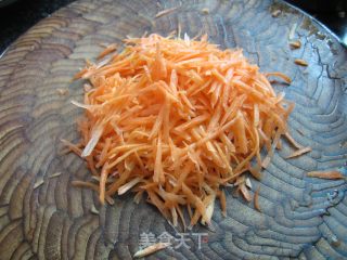 Garlic and Shredded Carrots recipe