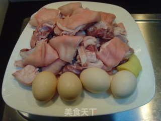 Eggs Also Buy Cute [eggs Braised Pig's Feet] recipe