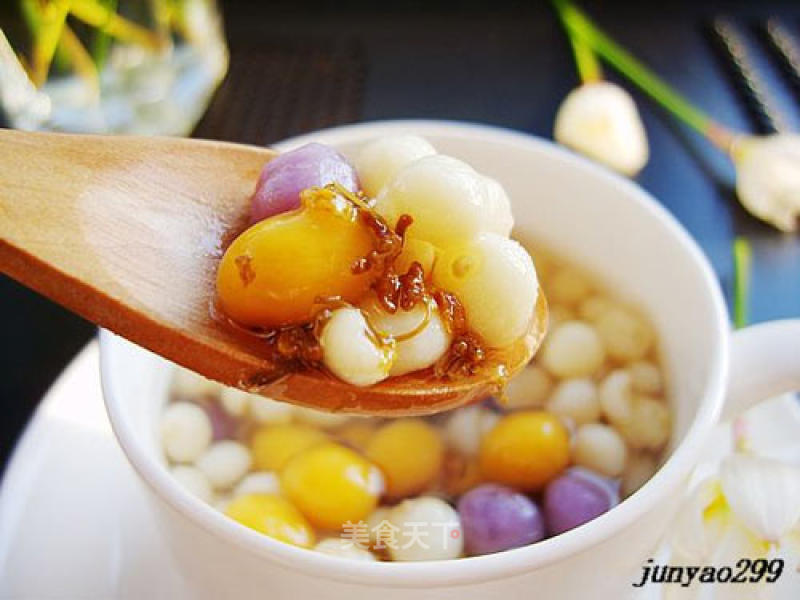 Sweet-scented Osmanthus Ginseng Small Round Child recipe
