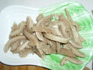 Stir-fried Tripe with Mushrooms recipe