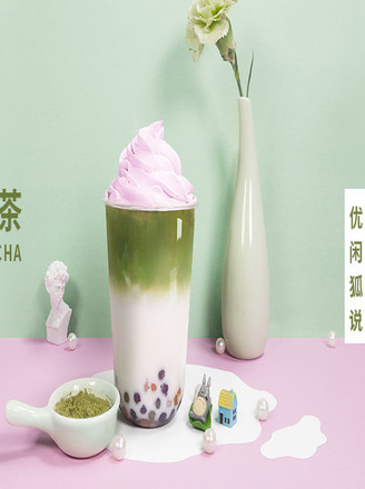Milk Tea Making: Teach You to Make A Super High-value Ziyun Matcha