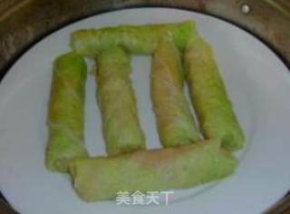 [auspicious Ruyi Cabbage Rolls] A Dish Suitable for Chinese New Year and Banquets---auspicious Wealth and Wealth recipe