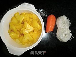 Pineapple Mixed with Silver Powder recipe