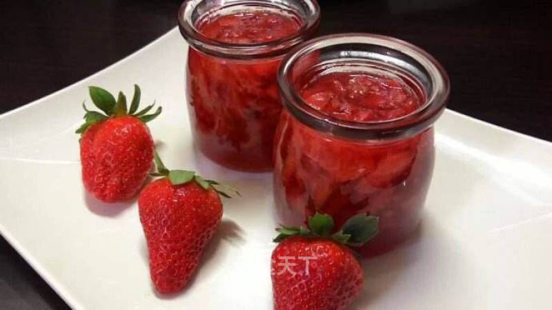 🍓large Grain Strawberry Jam🍓 recipe