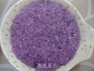 Purple Eight Treasure Rice recipe