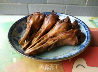 Braised Duck Head and Chicken Feet recipe