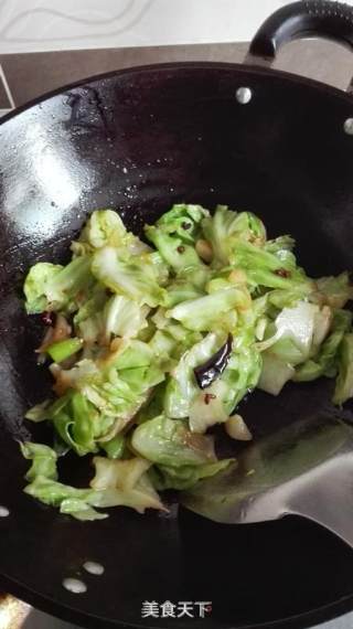 [arowana Rice Oil] Trial Report-shredded Cabbage recipe