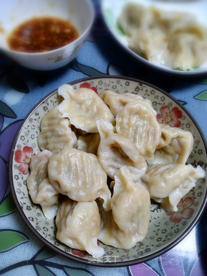 Dumplings Stuffed with Fresh Meat and Lagua recipe