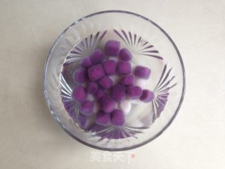 Milk Honey Bean Taro Balls recipe