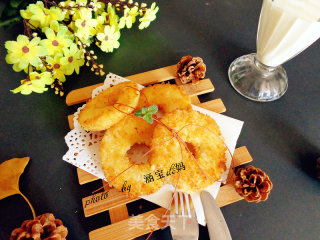 Fried Apple Ring recipe