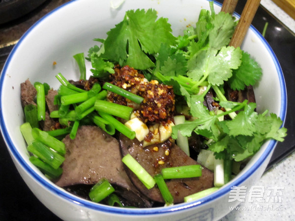 Spicy Pork Liver recipe