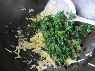 Malan Fried Bamboo Shoot Tips recipe