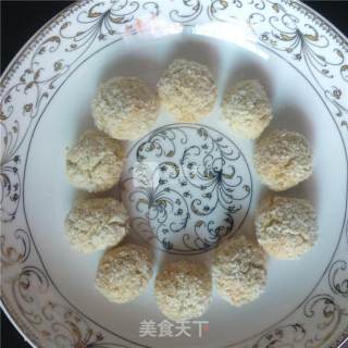 Egg White Coconut Balls recipe