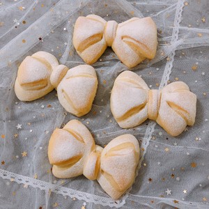 Soft Cute and Girly Heart 🎀 Bow Bread recipe