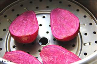 Suxinjujing Bitter Gourd Stuffed Purple Sweet Potatoes Cool for A Summer recipe