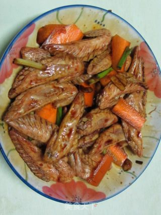 Braised Chicken Wing Tips recipe