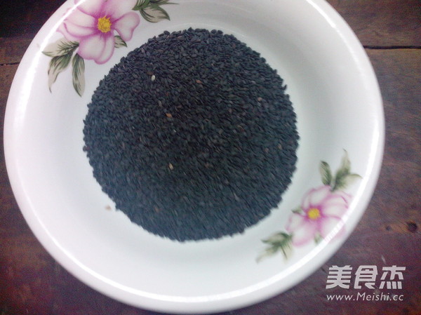 Black Rice and Black Sesame Paste recipe