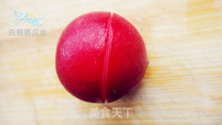 Plate Decoration-cherry Radish Mushrooms recipe