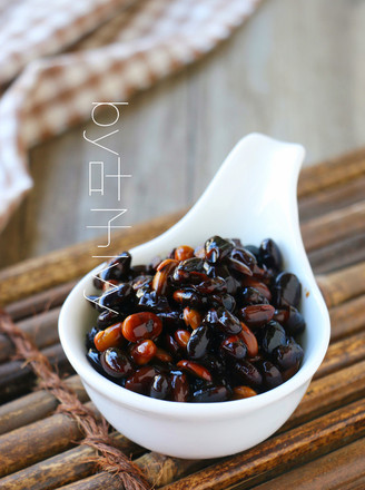 Healthy Vinegar Soaked Black Beans