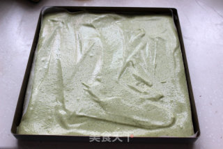 #柏翠大赛# Mulberry Leaf Sweet Potato Cake Roll recipe