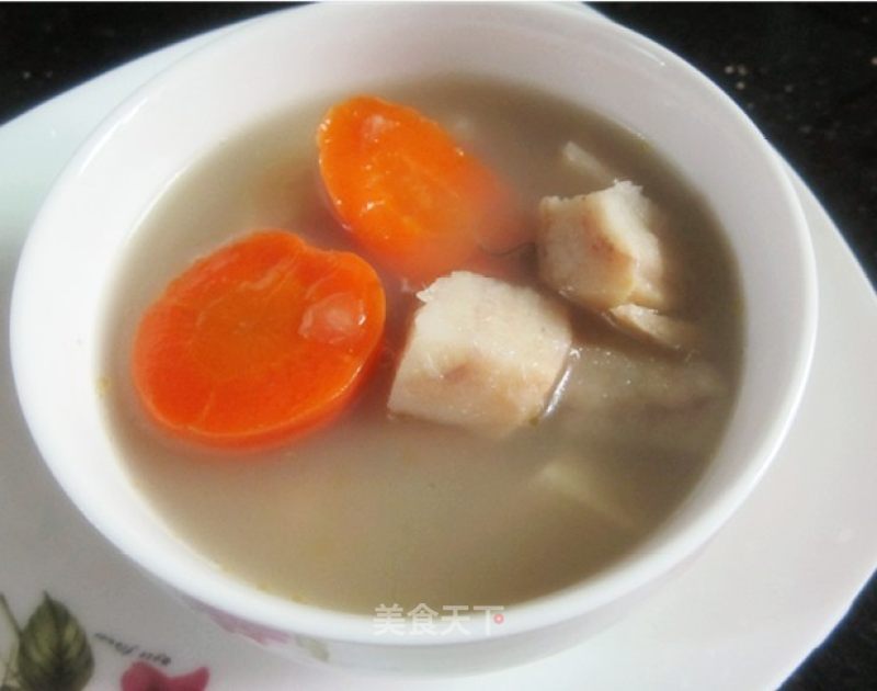 Mudfish Meal, Kudzu and Carrot Soup recipe