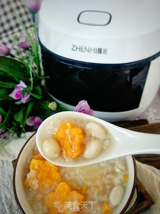 Sweet Potato Glutinous Rice Peanut Porridge recipe
