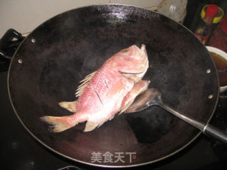 Festive Braised Fish (red Snapper) recipe