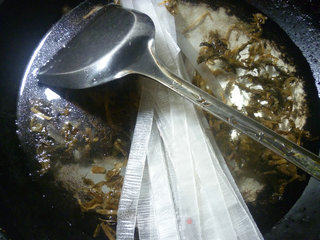 Prune and Vegetable Fritter Noodle Soup recipe