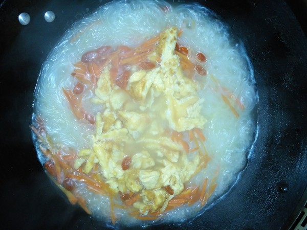 Duck Egg Vermicelli Soup recipe