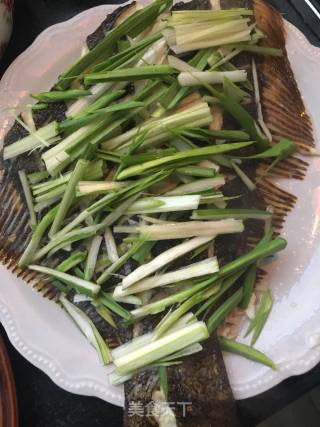 Opium Fish with Scallion Oil recipe