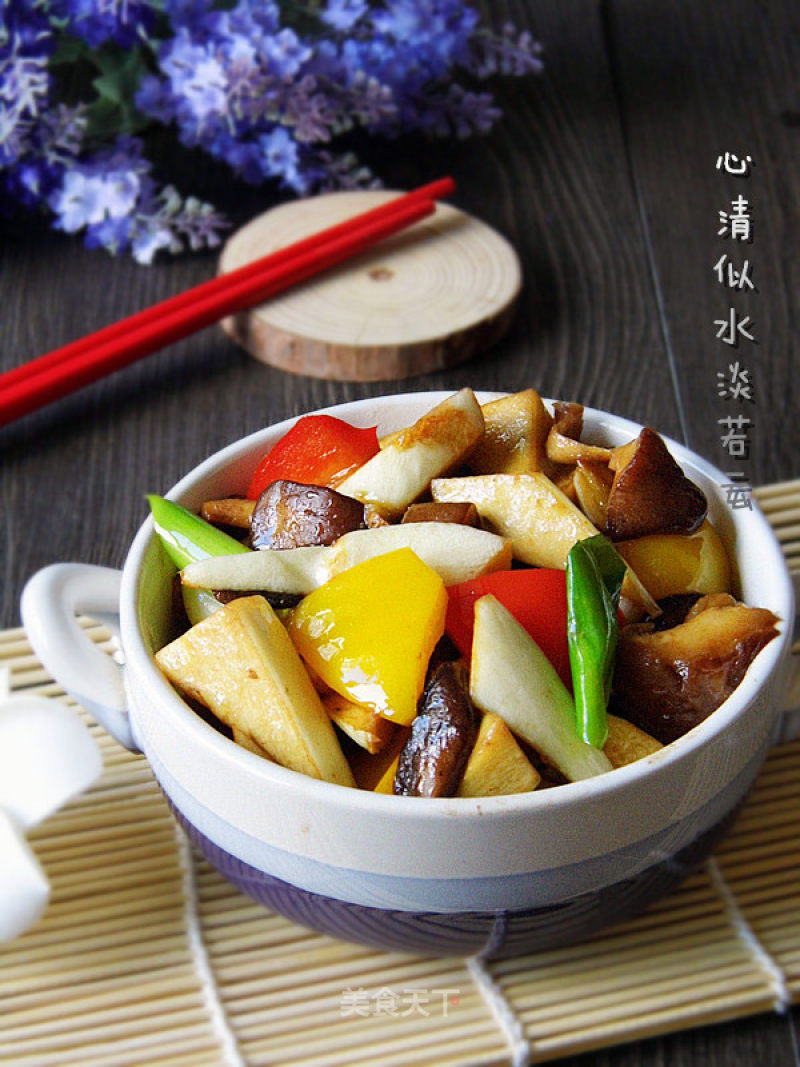Braised Rice White with Abalone Sauce recipe