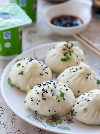 Pan-fried Pork Bun recipe