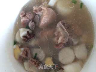 Yam Pork Ribs Soup recipe