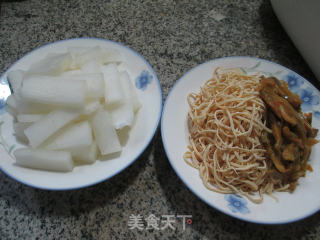 Boiled Mustard and Winter Melon recipe