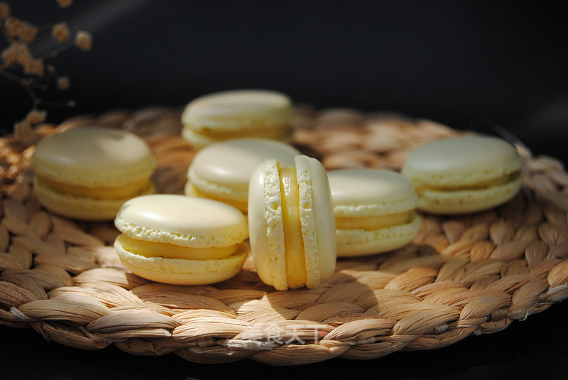 #柏翠大赛#lemon Macarons recipe