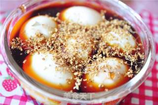 Liquor-scented Osmanthus Sweetened Eggs recipe