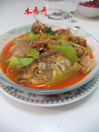 Celery Lettuce Boiled Fish recipe