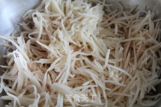 Pan-fried Potato Shreds recipe