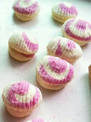 Colorful Shell Buns recipe