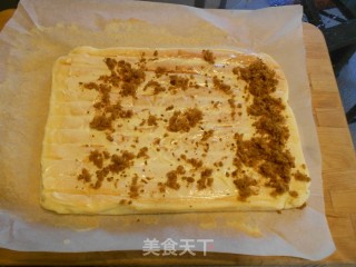 Pork Floss Cake Roll recipe