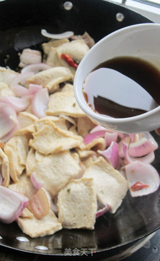 A Dish with A High Click Rate in The Restaurant-dry Pot of Pleurotus Eryngii Chiba Tofu recipe