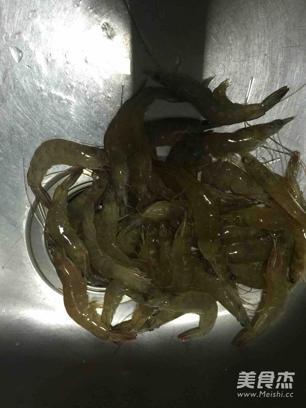 Steamed Fresh Shrimp recipe