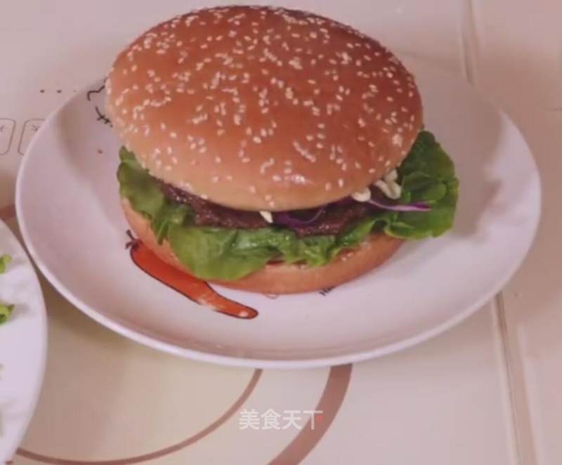 Homemade Burger recipe